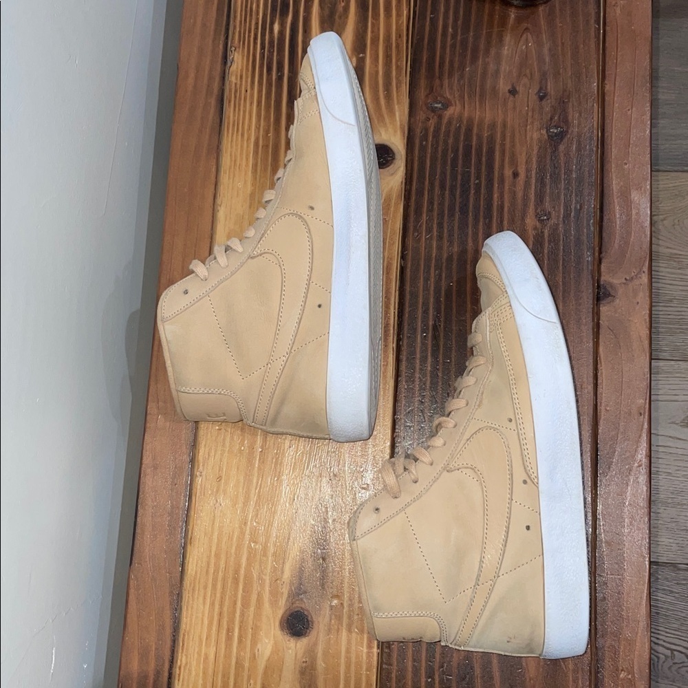 Nike Women's Blazer Mid Premium Sneakers ‘Vachetta Tan' DQ7572-200 Size 9 - Picture 14 of 16